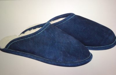 Fellhof Vacht Pantoffel  open hiel Blauw